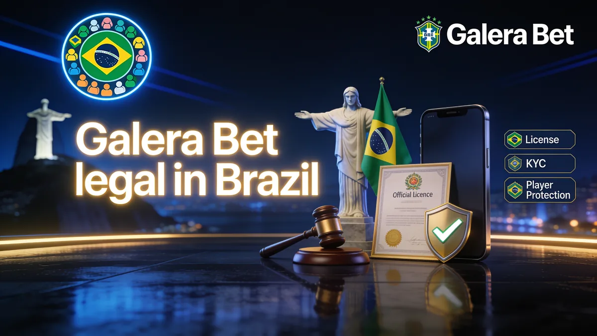 Licença e Legalidade da Galera Bet no Brasil para jogadores no Brasil